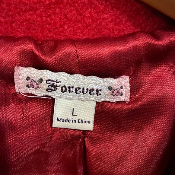 Cropped Boiled Wool Jacket - Picture 3 of 7